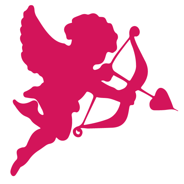 Adesivo Amorino Cupido Freccia