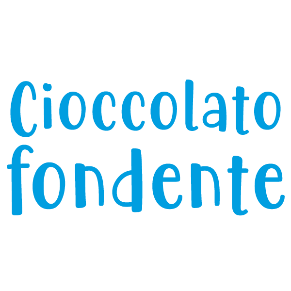 Adesivo - Cioccolato Fondente