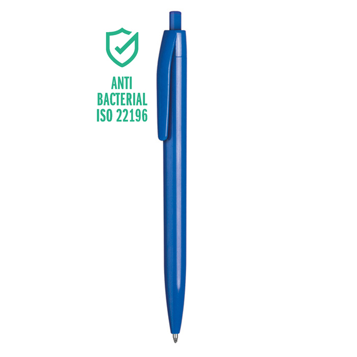 Penna in plastica personalizzabile colore Royal Blu